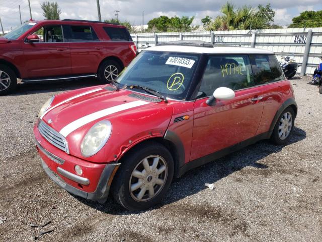 MINI COOPER 2003 with VIN WMWRC33433TC48549 - Photo from auction