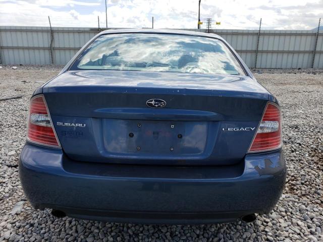 Photo 6 from auction – 2006 SUBARU LEGACY 2.5 with VIN 4S3BL626267219160