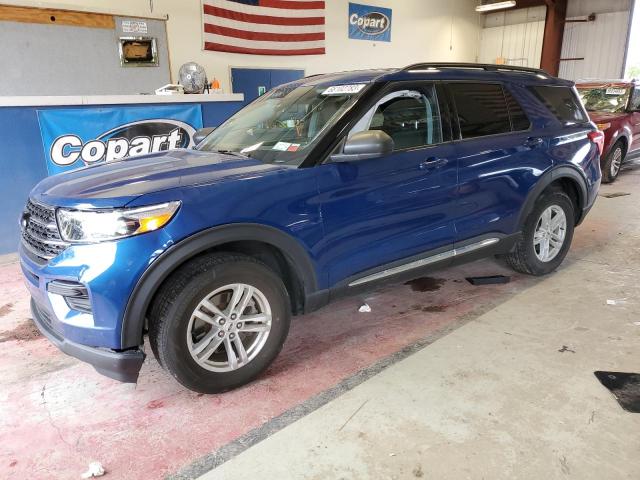 FORD EXPLORER X 2021 with VIN 1FMSK8DH2MGB13717 - Photo from auction