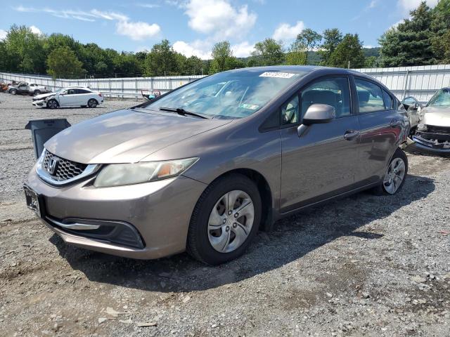 HONDA CIVIC LX 2013 with VIN 2HGFB2F58DH544736 - Photo from auction