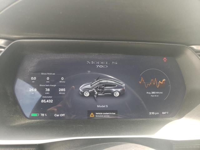 Photo 9 from auction – 2016 TESLA MODEL S with VIN 5YJSA1E27GF132917