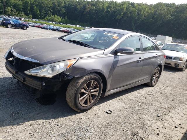 HYUNDAI SONATA GLS 2014 with VIN 5NPEB4AC7EH891396 - Photo from auction
