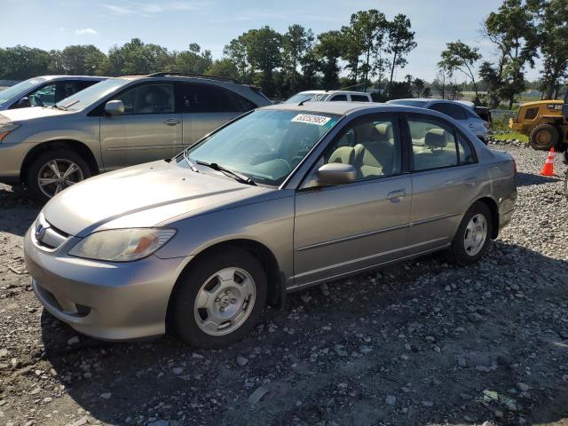 Photo 1 from auction – 2005 HONDA CIVIC HYBR with VIN JHMES96645S003901