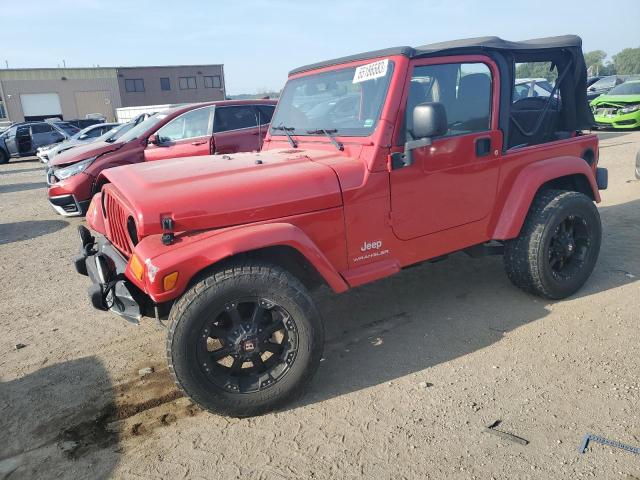 JEEP WRANGLER C 2003 with VIN 1J4FA39S63P355919 - Photo from auction