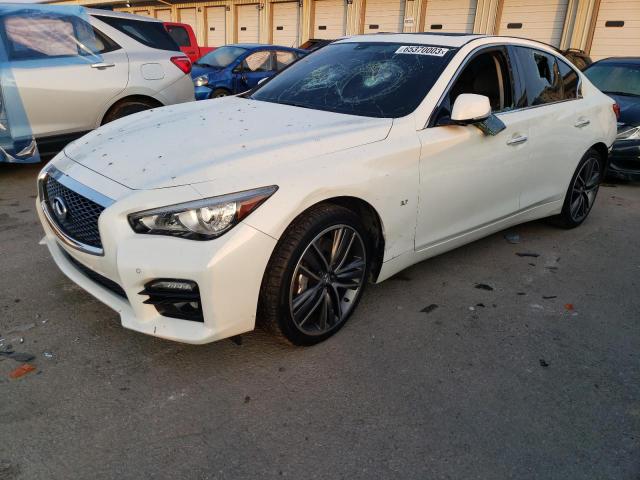 Photo 1 from auction – 2014 INFINITI Q50 BASE with VIN JN1BV7AR0EM695714