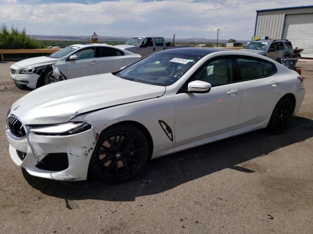 BMW 840I 2022 with VIN WBAGV2C06NCH67655 - Photo from auction