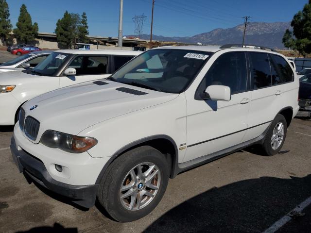 BMW X5 3.0I 2006 with VIN 5UXFA13516LY29444 - Photo from auction