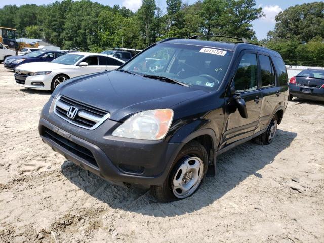 HONDA CR-V LX 2004 with VIN SHSRD68554U205120 - Photo from auction