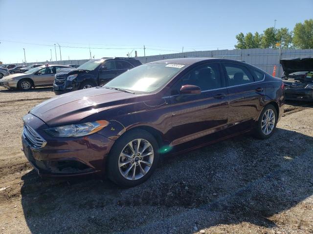 FORD FUSION SE 2017 with VIN 3FA6P0HD1HR274354 - Photo from auction