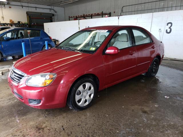 KIA SPECTRA EX 2009 with VIN KNAFE222X95648545 - Photo from auction