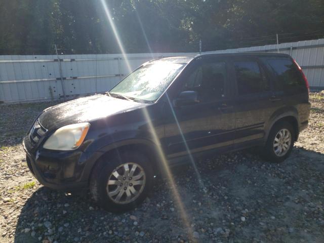 HONDA CR-V 2005 with VIN JHLRD78985C014258 - Photo from auction