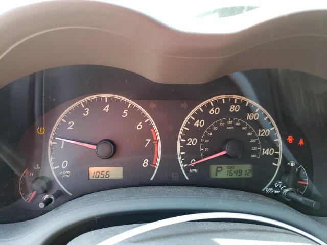 Photo 9 from auction – 2009 TOYOTA COROLLA BA with VIN JTDBL40E599078432