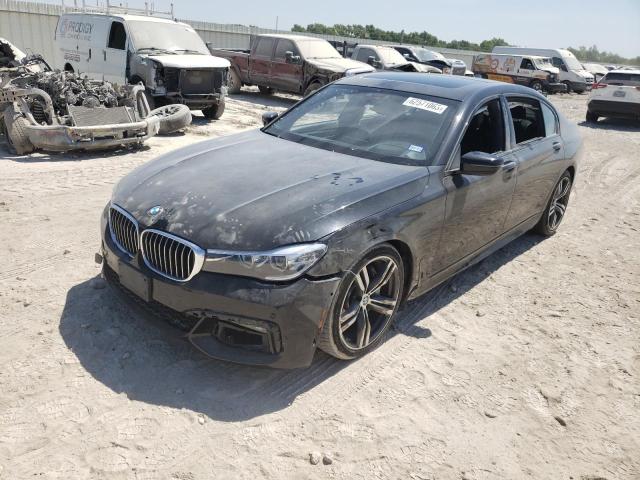 BMW 740 I 2017 with VIN WBA7E2C53HG739785 - Photo from auction