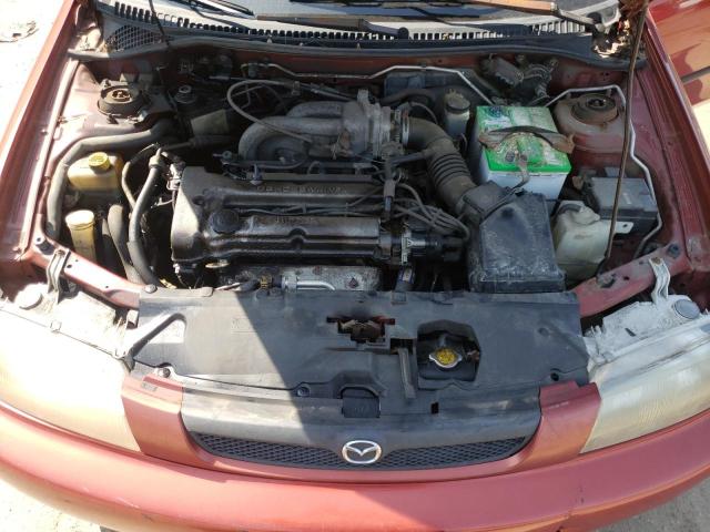 Photo 11 from auction – 1998 MAZDA PROTEGE DX with VIN JM1BC141XW0187989