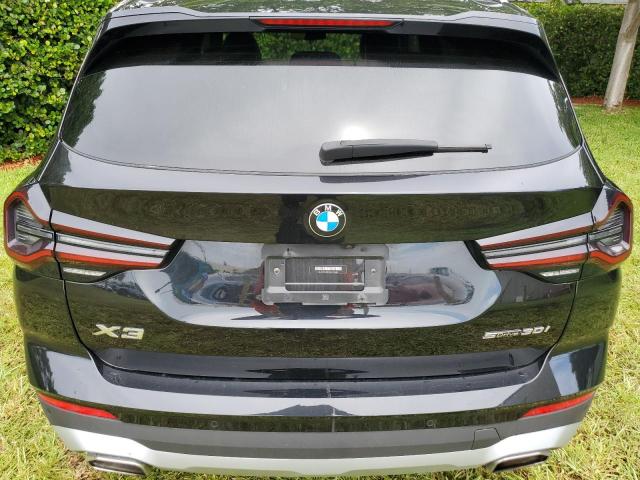 Photo 6 from auction – 2022 BMW X3 SDRIVE3 with VIN 5UX43DP03N9L75369