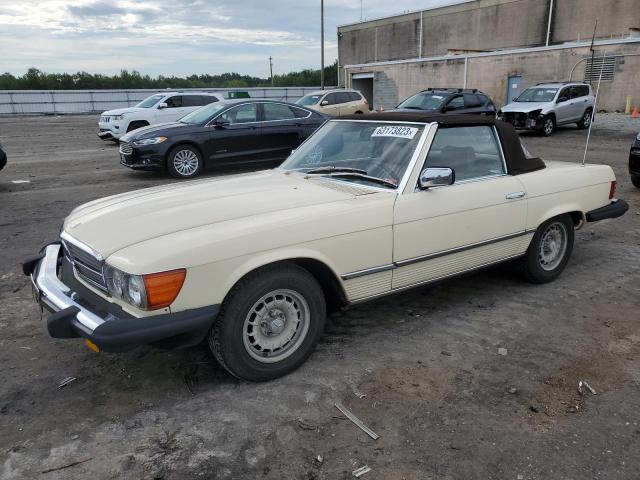 MERCEDES-BENZ 380 SL 1981 with VIN WDBBA45A0BB002433 - Photo from auction