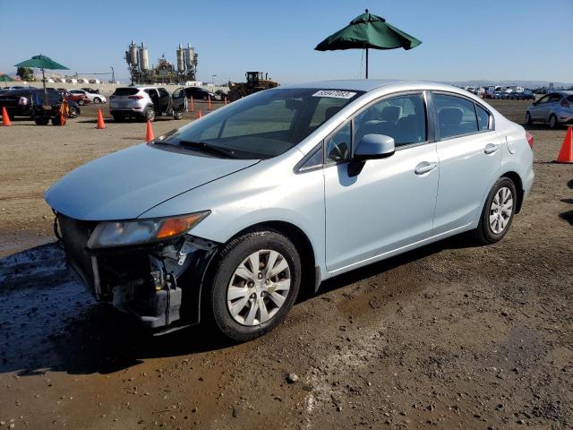 HONDA CIVIC 2012 with VIN 19XFB2F56CE355947 - Photo from auction