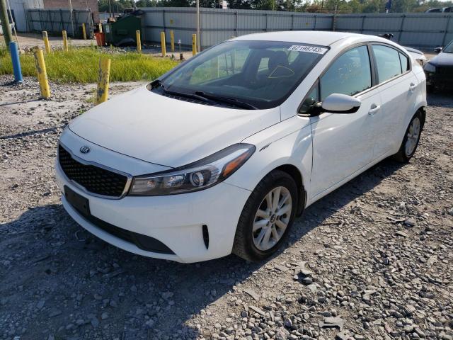 KIA FORTE LX 2017 with VIN 3KPFL4A73HE093507 - Photo from auction