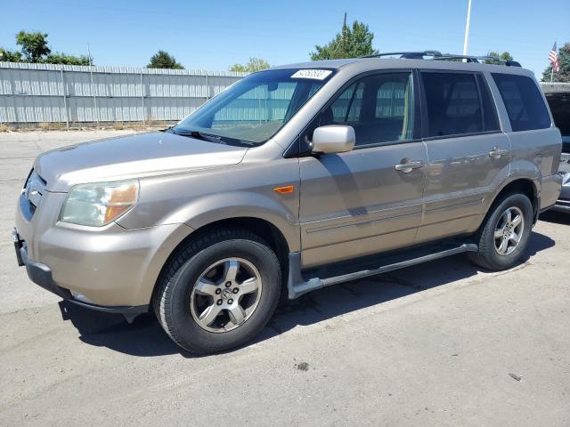 HONDA PILOT EX 2006 with VIN 2HKYF18416H508021 - Photo from auction
