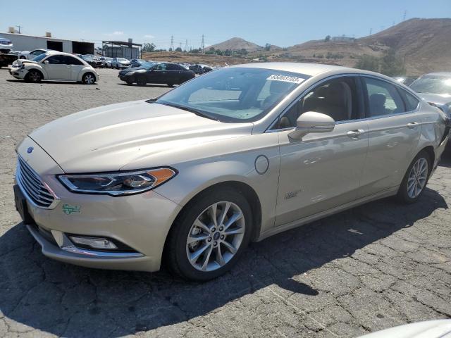 FORD FUSION SE 2017 with VIN 3FA6P0PU7HR180061 - Photo from auction