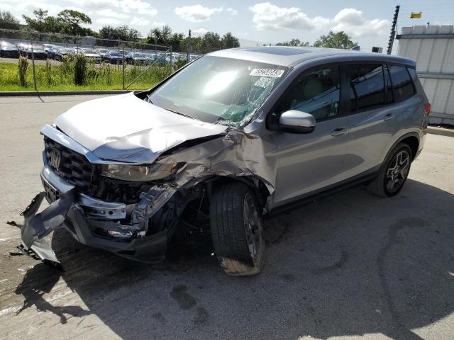 HONDA PASSPORT E 2022 with VIN 5FNYF8H50NB018717 - Photo from auction