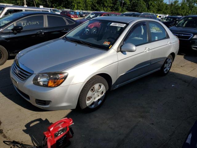 KIA SPECTRA EX 2009 with VIN KNAFE222895619271 - Photo from auction
