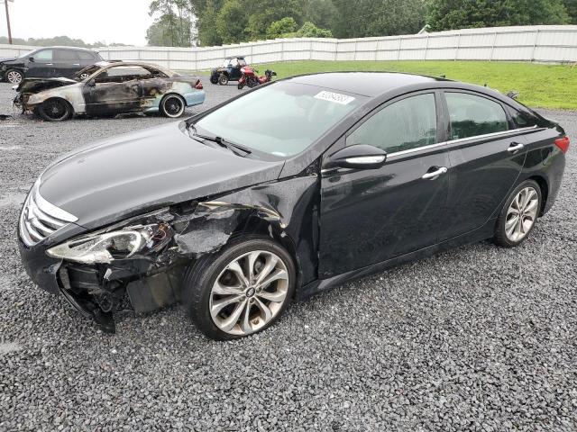 HYUNDAI SONATA SE 2014 with VIN 5NPEC4AB3EH878374 - Photo from auction