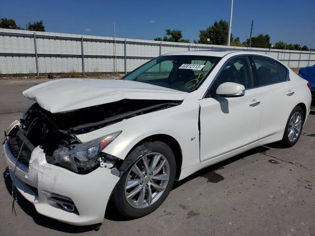 Photo 1 from auction – 2014 INFINITI Q50 BASE with VIN JN1BV7AR0EM698547