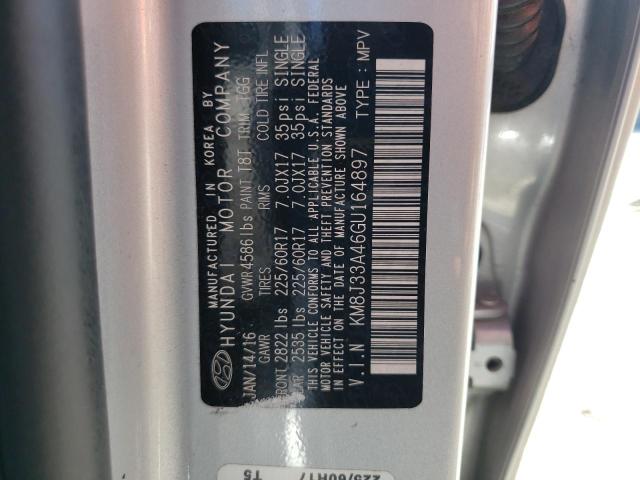 Photo 14 from auction – 2016 HYUNDAI TUCSON LIM with VIN KM8J33A46GU164897