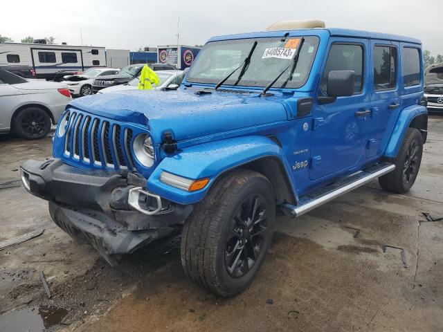 Photo 1 from auction – 2021 JEEP WRANGLER U with VIN 1C4JJXP67MW775841