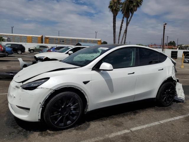 TESLA MODEL Y 2021 with VIN 5YJYGDEE6MF241062 - Photo from auction