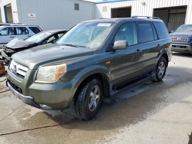 HONDA PILOT EX 2006 with VIN 5FNYF284X6B038950 - Photo from auction