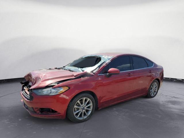 FORD FUSION SE 2017 with VIN 3FA6P0HD1HR174805 - Photo from auction