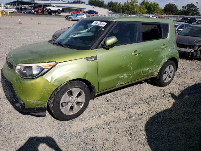 KIA SOUL 2014 with VIN KNDJN2A27E7736840 - Photo from auction