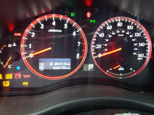 Photo 9 from auction – 2008 SUBARU LEGACY GT with VIN 4S3BL676584225130