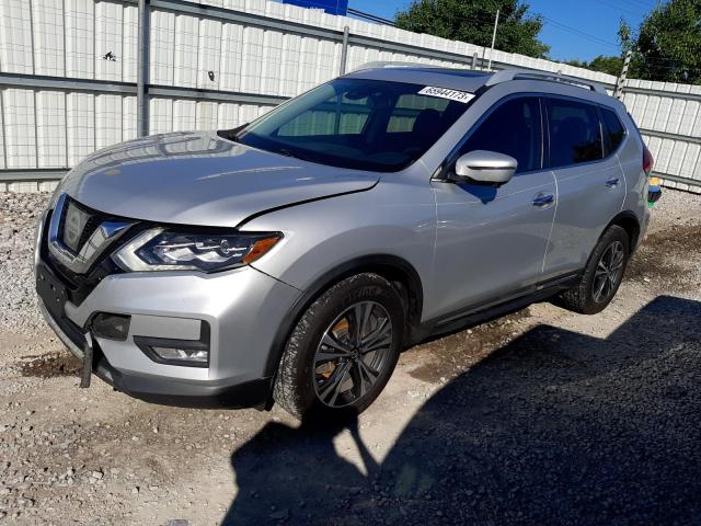 NISSAN ROGUE S 2017 with VIN 5N1AT2MT6HC749502 - Photo from auction