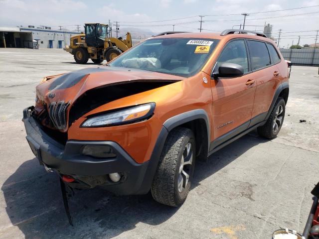 Photo 1 from auction – 2016 JEEP CHEROKEE T with VIN 1C4PJMBS1GW269407
