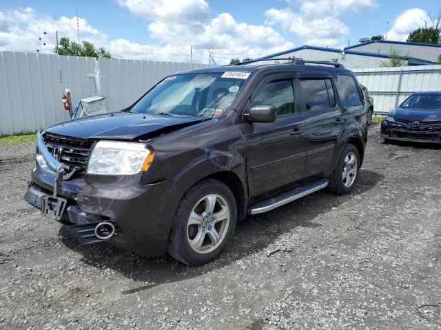 HONDA PILOT EXL 2015 with VIN 5FNYF4H52FB032158 - Photo from auction