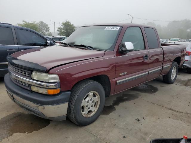 CHEVROLET SILVERADO 2001 with VIN 2GCEC19TX11119695 - Photo from auction