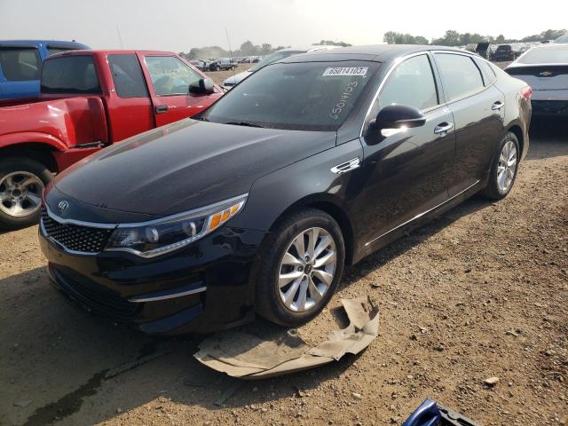 KIA OPTIMA EX 2016 with VIN 5XXGU4L39GG075529 - Photo from auction