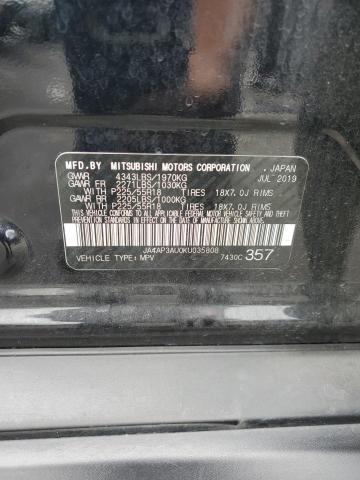 Photo 14 from auction – 2019 MITSUBISHI OUTLANDER with VIN JA4AP3AU0KU035808
