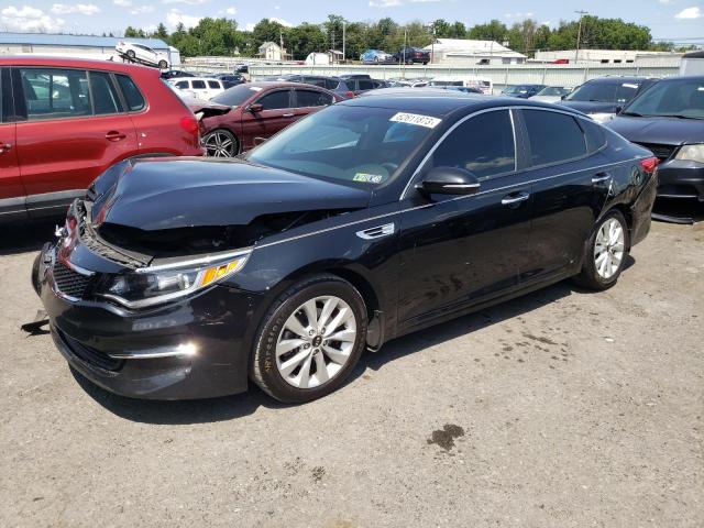 KIA OPTIMA LX 2018 with VIN 5XXGT4L35JG265175 - Photo from auction
