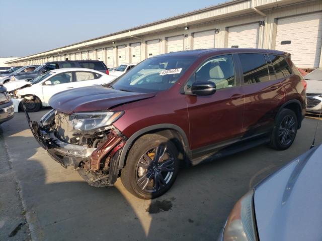 HONDA PASSPORT E 2021 with VIN 5FNYF8H54MB018797 - Photo from auction