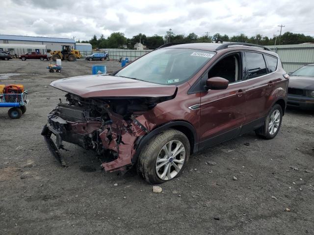 FORD ESCAPE SEL 2018 with VIN 1FMCU9HD4JUB55248 - Photo from auction