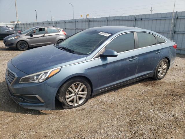 HYUNDAI SONATA SE 2017 with VIN 5NPE24AF3HH517009 - Photo from auction