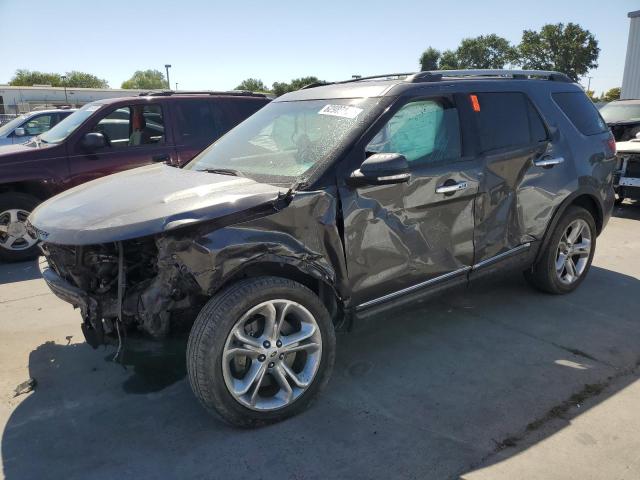 FORD EXPLORER L 2015 with VIN 1FM5K7F85FGB91030 - Photo from auction