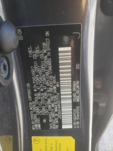 Foto 14 de la subasta – 2009 TOYOTA HIGHLANDER con VIN JTEDS41A492077719