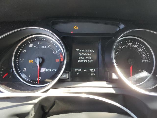 Photo 9 from auction – 2013 AUDI RS5 with VIN WUAC6AFR4DA903018