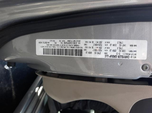 Photo 10 from auction – 2013 CHRYSLER TOWN & COU with VIN 2C4RC1CGXDR753298