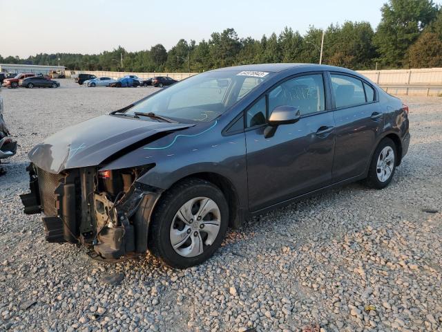 Photo 1 from auction – 2013 HONDA CIVIC LX with VIN 19XFB2F56DE004313